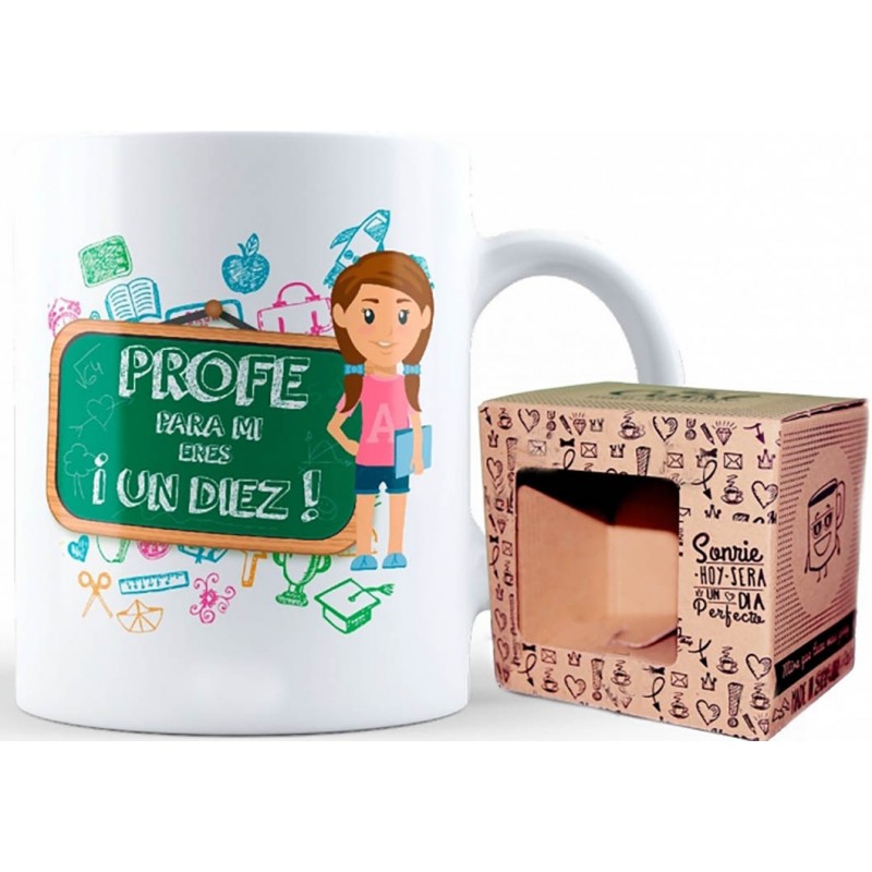 quotedazur Tazza educativa Principessa College di Lavoro – Regalo partenza donna, cheffe, stagista, pensionamento – Tazza idea regalo originale, umorismo, divertente, divertente