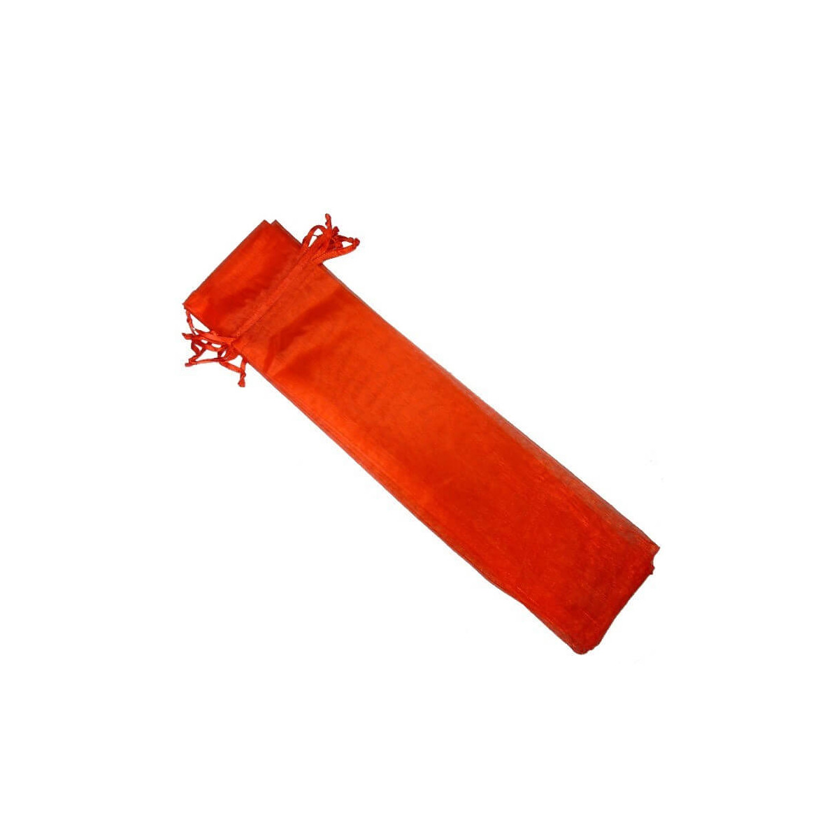 Sacchetto organza rosso 30x7 cm