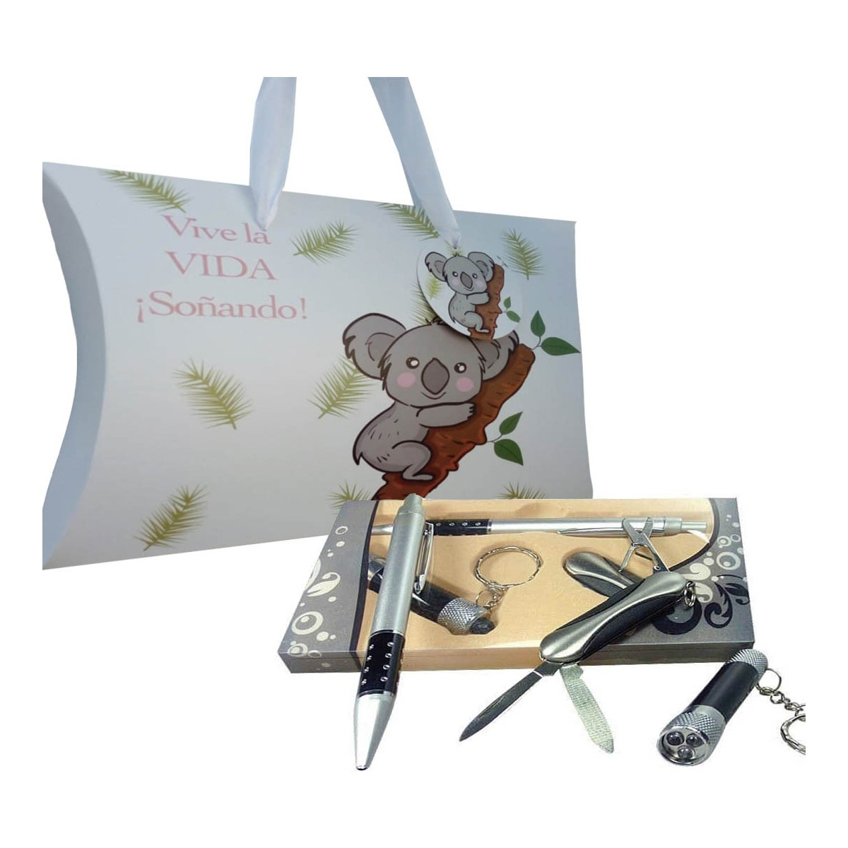 Set per uomo con scatola