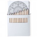 Puzzle con set di matite e borsa