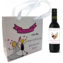 Vino rosso personalizzato per matrimoni