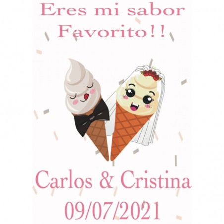 Vino rosso personalizzato per matrimoni