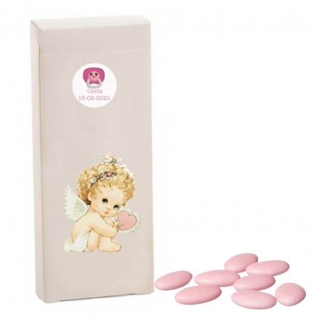 Scatola di caramelle per battesimo