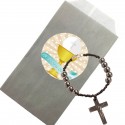 Bracciale comunione con busta e adesivo