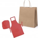 Grembiule per bambini con borsa