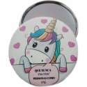 Regalo unicorno specchio borsa penna e borsa