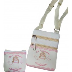 Regalo Di Comunione Da Ragazza Borsa Con Borsellino