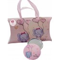 Regalo di battesimo bimba specchio con scatola personalizzata