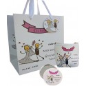 Set regalo di nozze borsa specchio e borsa personalizzata