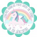 Adesivo di unicorno