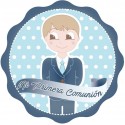 Adesivo per comunione bambino