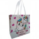 Portafoglio portachiavi con penna e borsa personalizzata unicorno