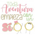 Adesivo regalo matrimonio