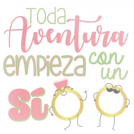 Adesivo regalo matrimonio