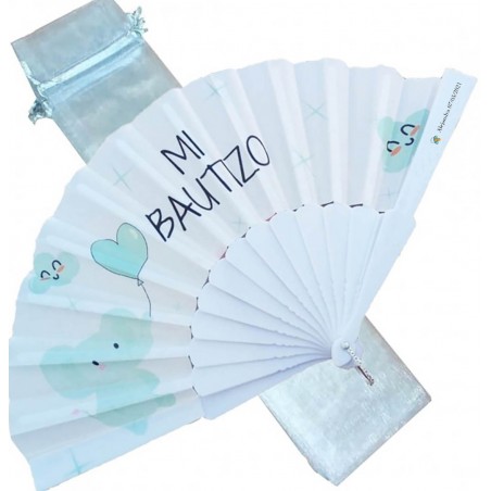 Ventaglio Battesimo Con Borsa