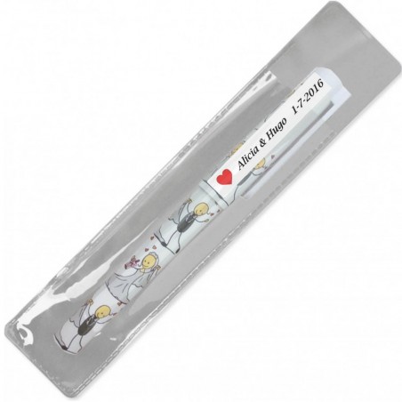 Penna Matrimonio Originale Personalizzata Con Custodia