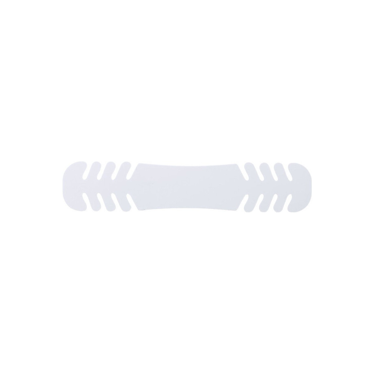 Regolatore flessibile in pvc bianco per maschere