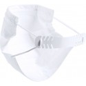 Regolatore flessibile in pvc bianco per maschere