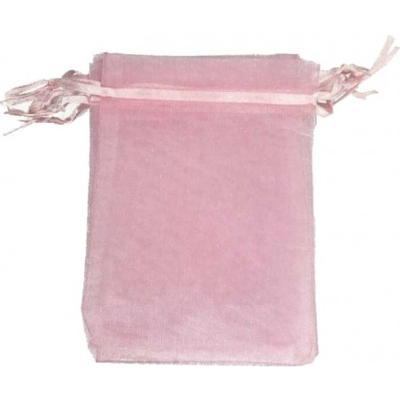 Gel igienizzante personalizzato con adesivo per la comunione in sacchetto di organza