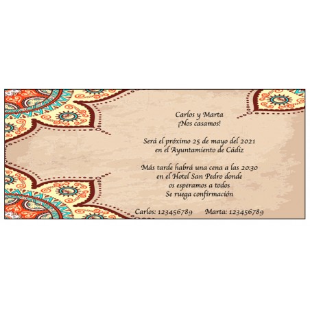 Invitazioni di matrimonio retrò