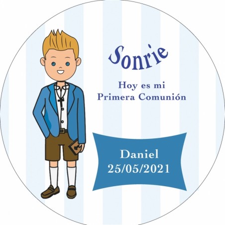 Quaderno e penna personalizzati per comunione bimbo