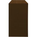 Busta in carta kraft color cioccolato