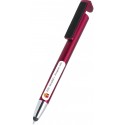 Penna con supporto e puntatore rosso natalizio personalizzabile