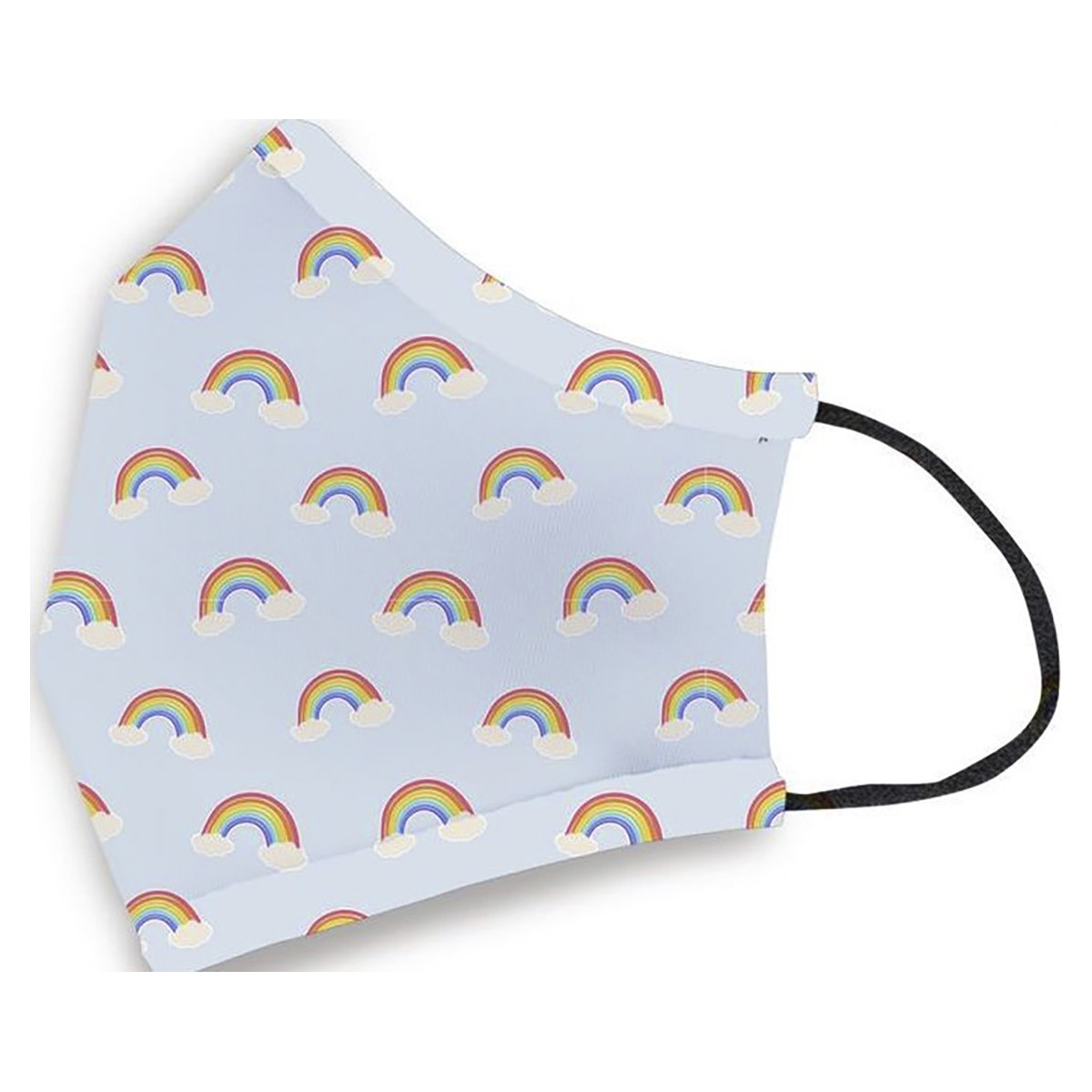 Mascherina igienica arcobaleno riutilizzabile per bambini