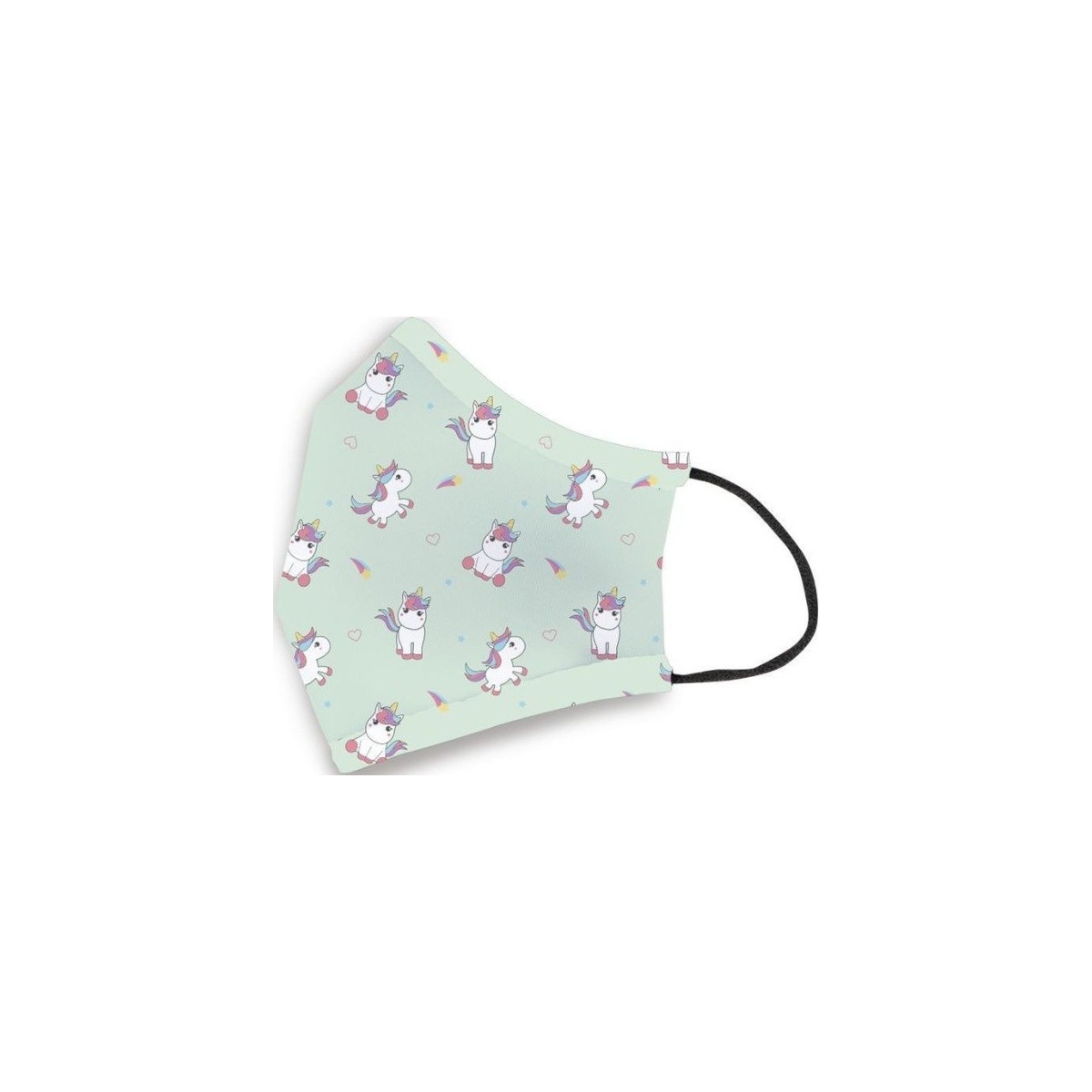 Maschera igienica unicorno riutilizzabile per bambini