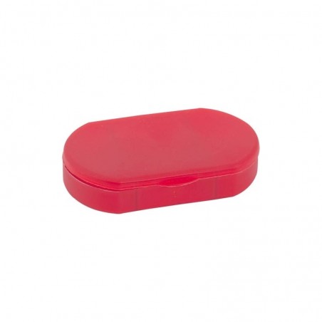 Portapillole rosso con busta personalizzata per natale