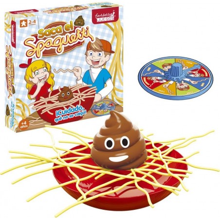 Divertente gioco da tavolo prendi gli spaghetti