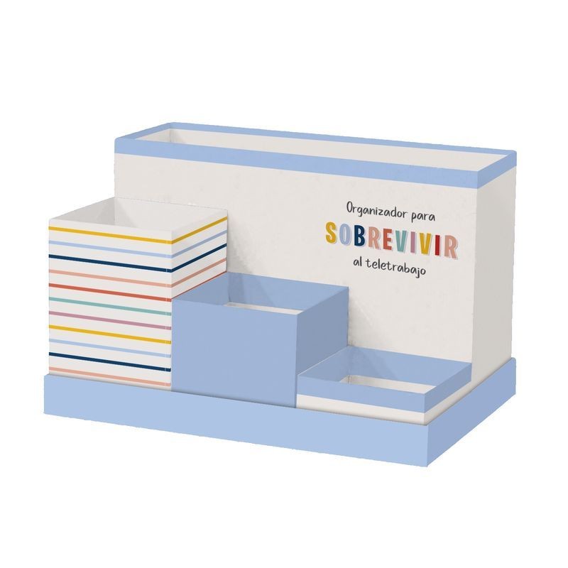 Organizer Da Scrivania In Cartone Ideale Per Il Telelavoro