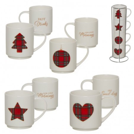 Tazze Impilabili Decorative Di Natale