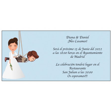 Inviti di matrimonio divertenti