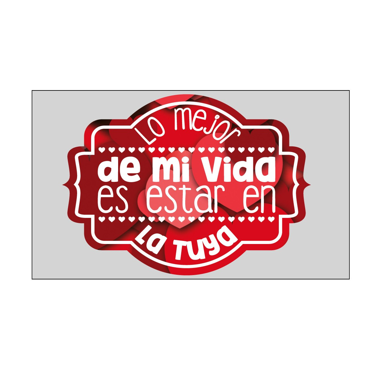 Vinile adesivo romantico
