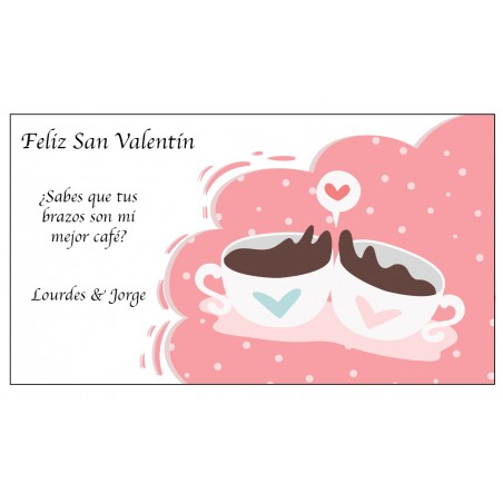 Carta di San Valentino personalizzata