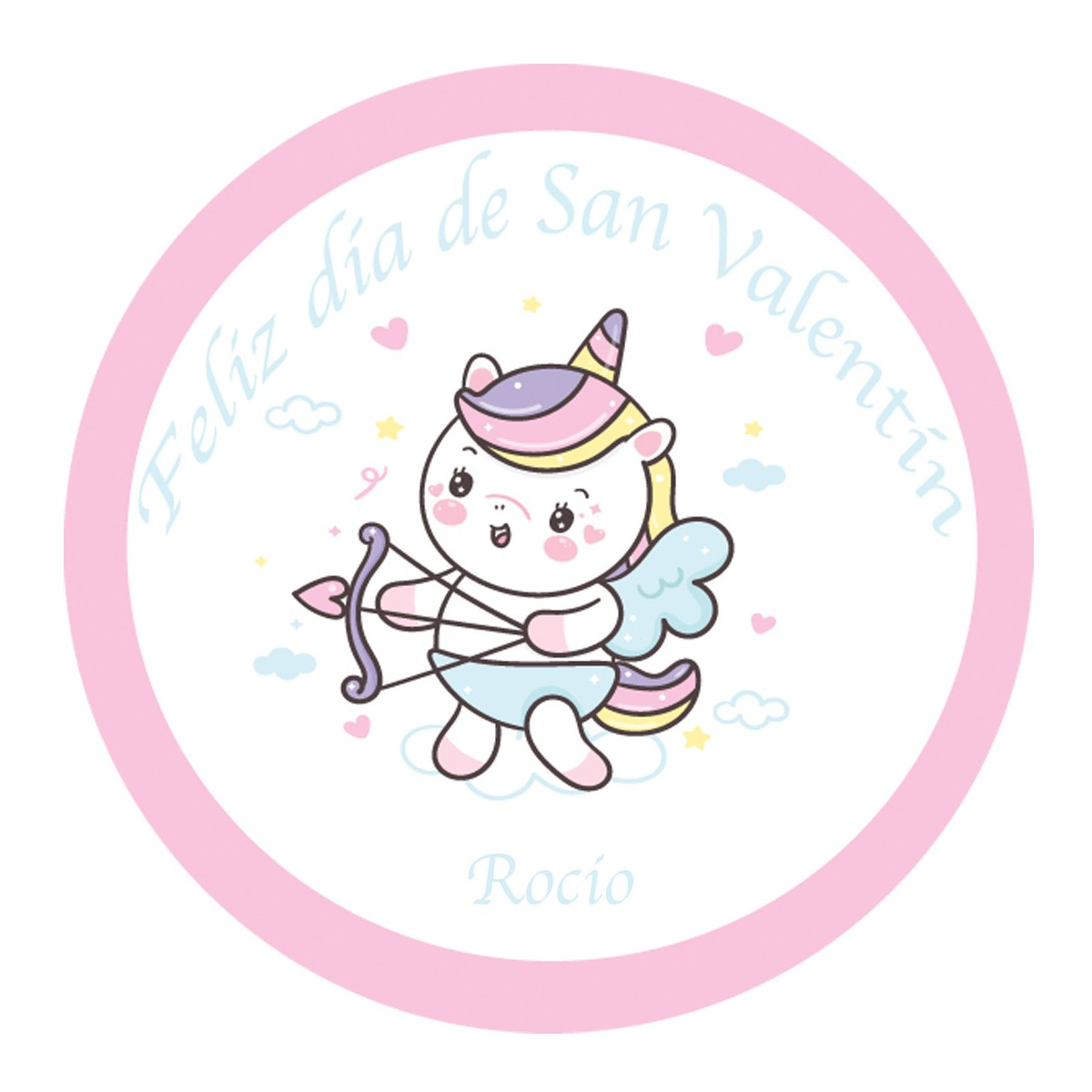 Adesivo personalizzato San Valentino
