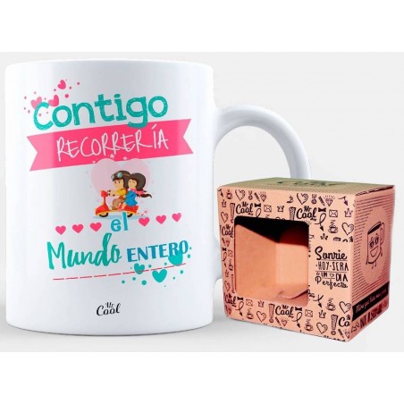 tazza metallo smaltato bordo “retro”.