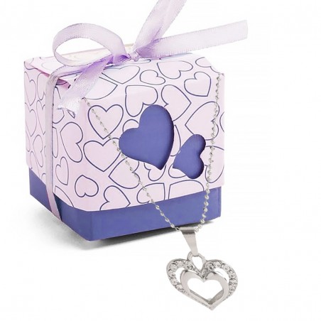 Ciondolo a forma di cuore per San Valentino in scatola