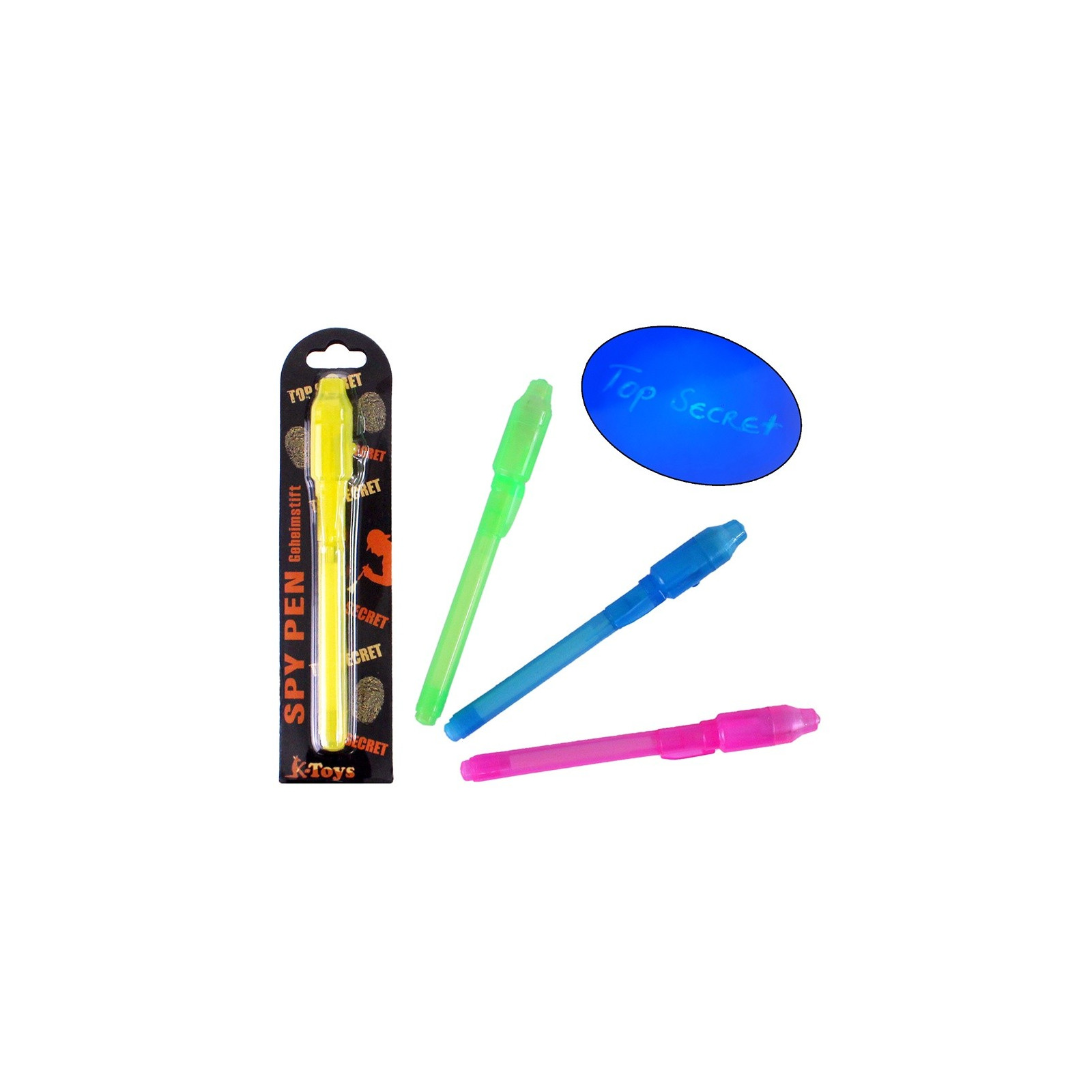Penna a inchiostro invisibile assortita in colori