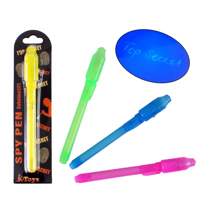 Penna a inchiostro invisibile assortita in colori