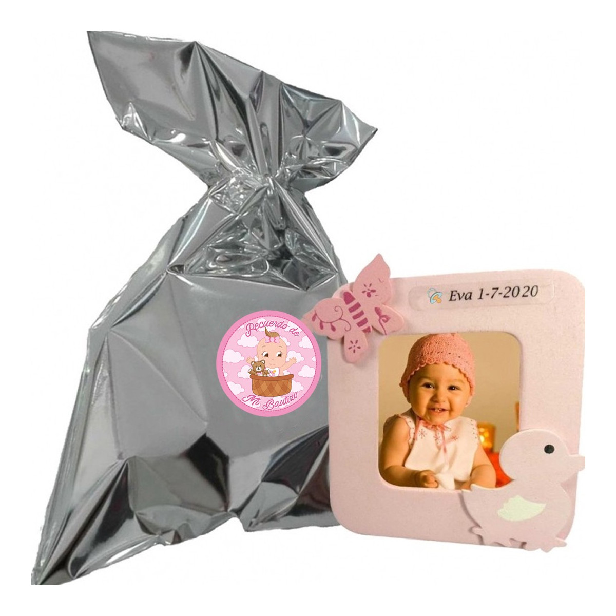 Marco battesimo bambina personalizzato