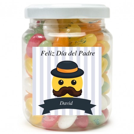 Barattolo di caramelle personalizzato da regalare a papà