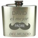 Flask personalizzata con incisione laser per la festa del papà