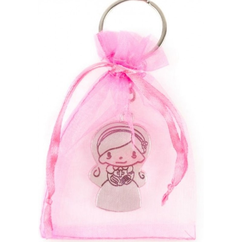 Portachiavi comunione bambina economico