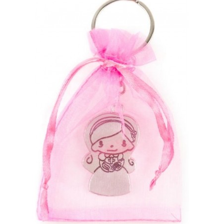 Portachiavi comunione bambina economico