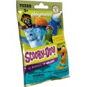 Display con 48 buste sorpresa di playmobil della serie scooby doo
