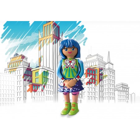 Figure playmobil mondo comic clare