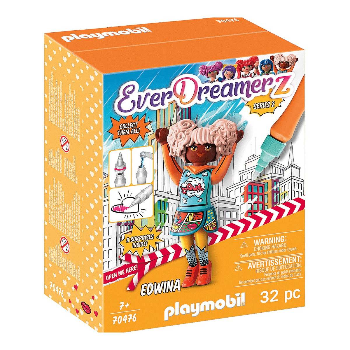 Everdreamerz playmobil edwina in scatola con accessori