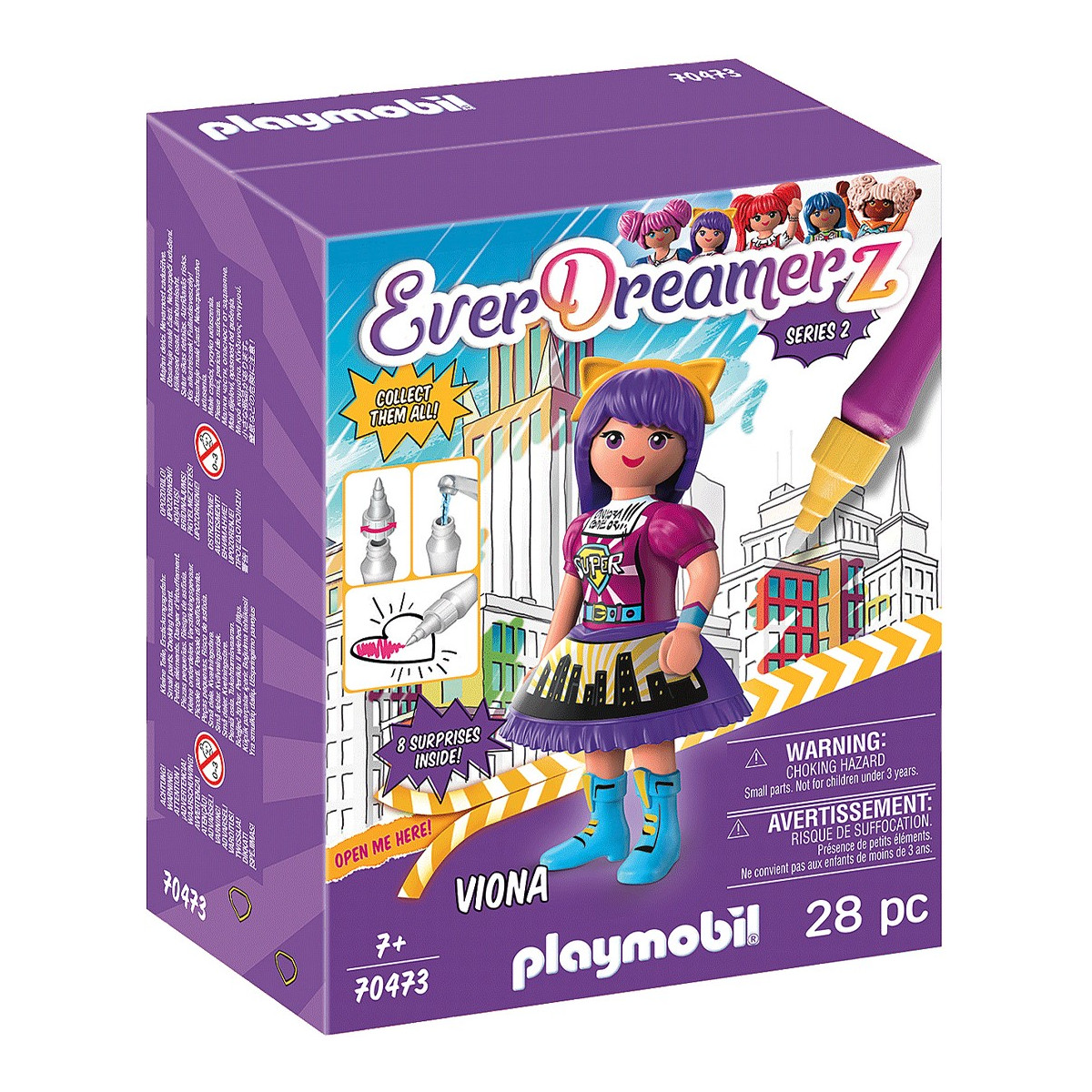 Everdreamerz viona mondo dei fumetti in scatola con accessori